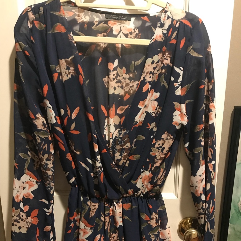 flowery romper